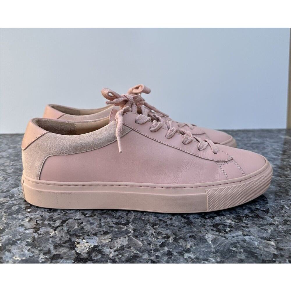 KOIO Shoes Women’s Size 38 Pink Blush Capri Leather Italian Sneakers
